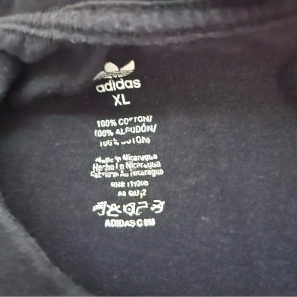 Adidas Men's T-Shirt XL Japanese style Leaf Trefoil - Picture 3 of 3